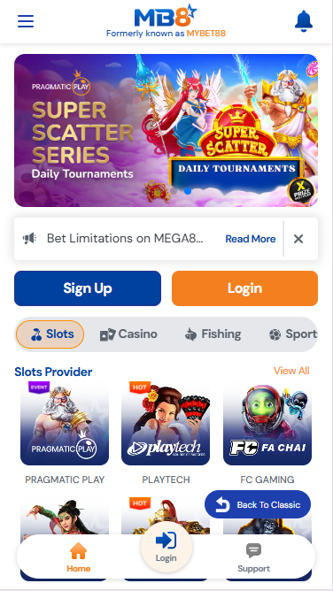 MYBET88 - Homepage - 96m1