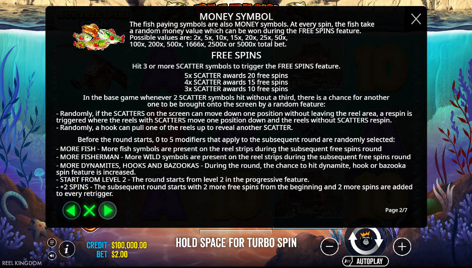 Big Bass Splash Slot - Features - 96M