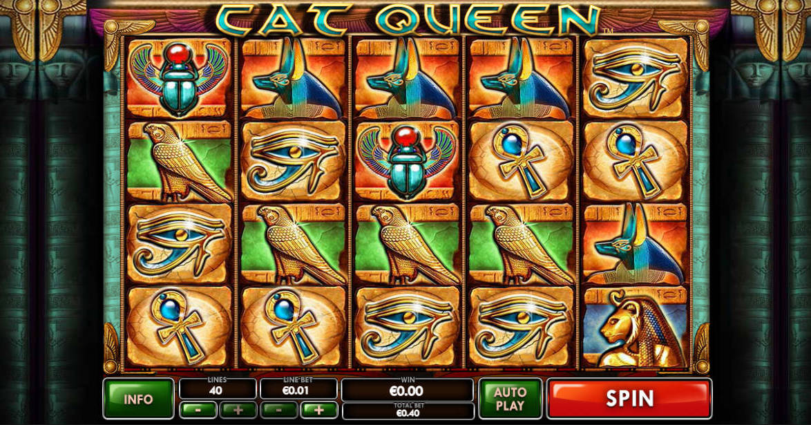 Cat Queen Slot - Interface - 96m1