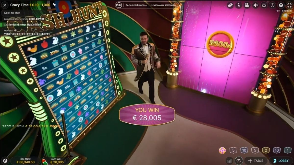 Crazy Time - Gameplay - 96m1