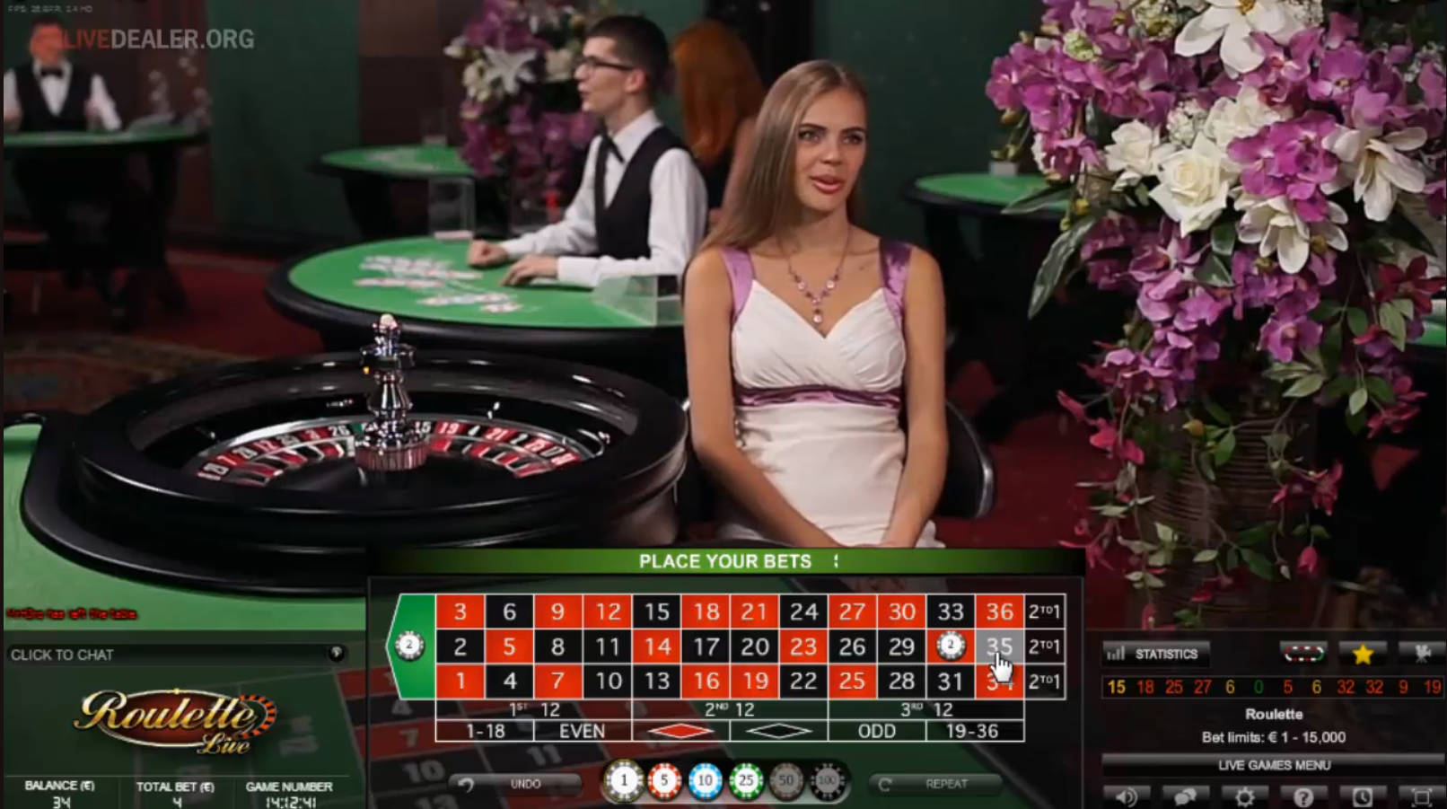 Roulette - Interface - 96m1