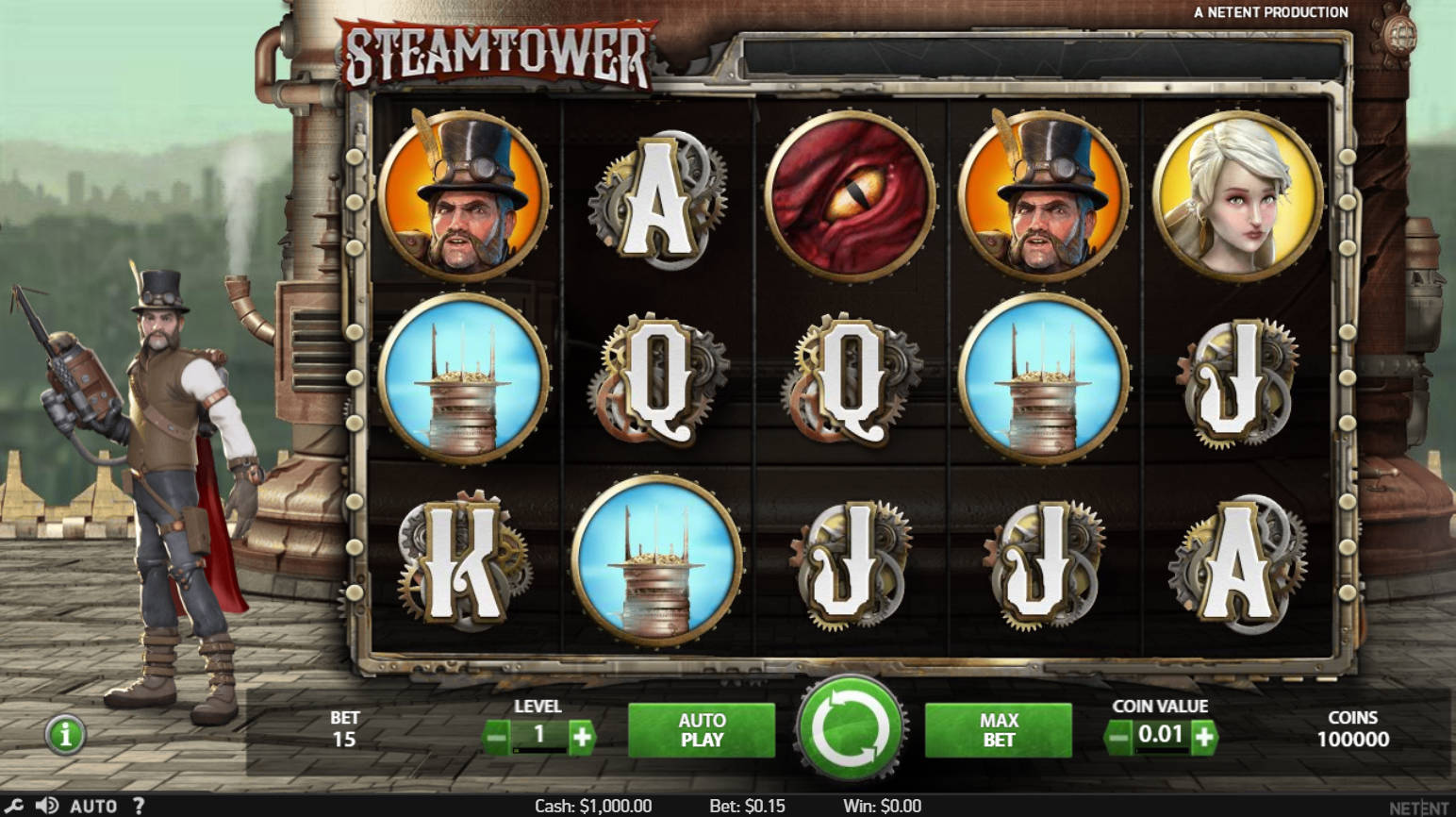 Steam Tower Slot - Interface - 96m1