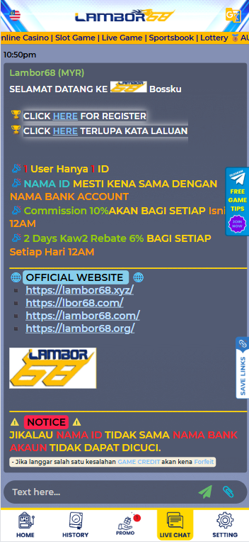 Lambor68 - Livechat - 96m1