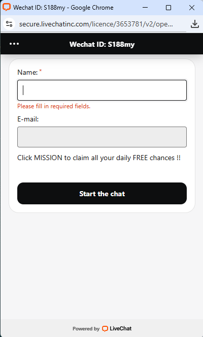 S188wins - Livechat - 96m1