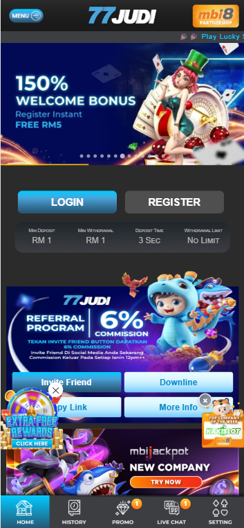 77Judi - Homepage - 96m1
