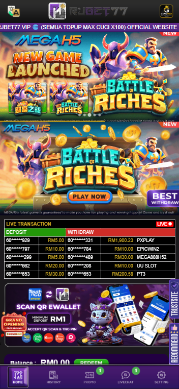 RJBET77 - Homepage - 96m1