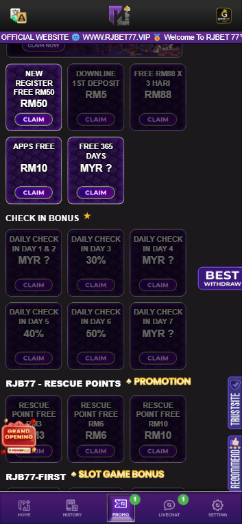 RJBET77 - Promotion - 96m1